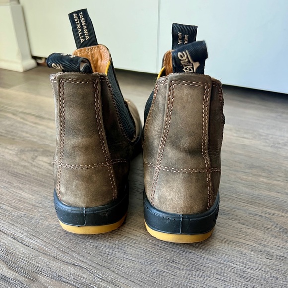 Blundstone 1944 Chelsea Boots Rustic Brown/Mustard AU Size 4/Women’s US 7 - Picture 8 of 12